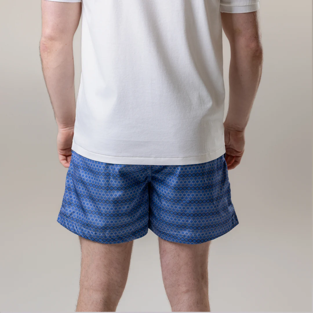 Coastal Blue Circles Swim Shorts - Image 11