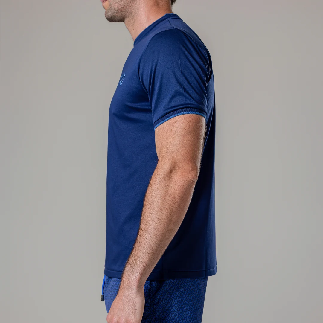 Navy Chevron T-Shirt - Image 4