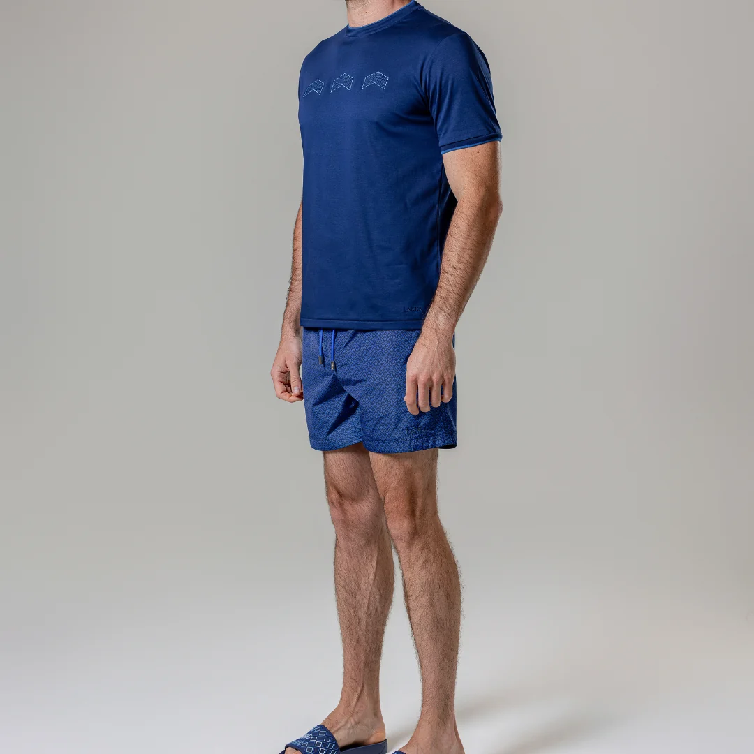 Navy Chevron T-Shirt - Image 8