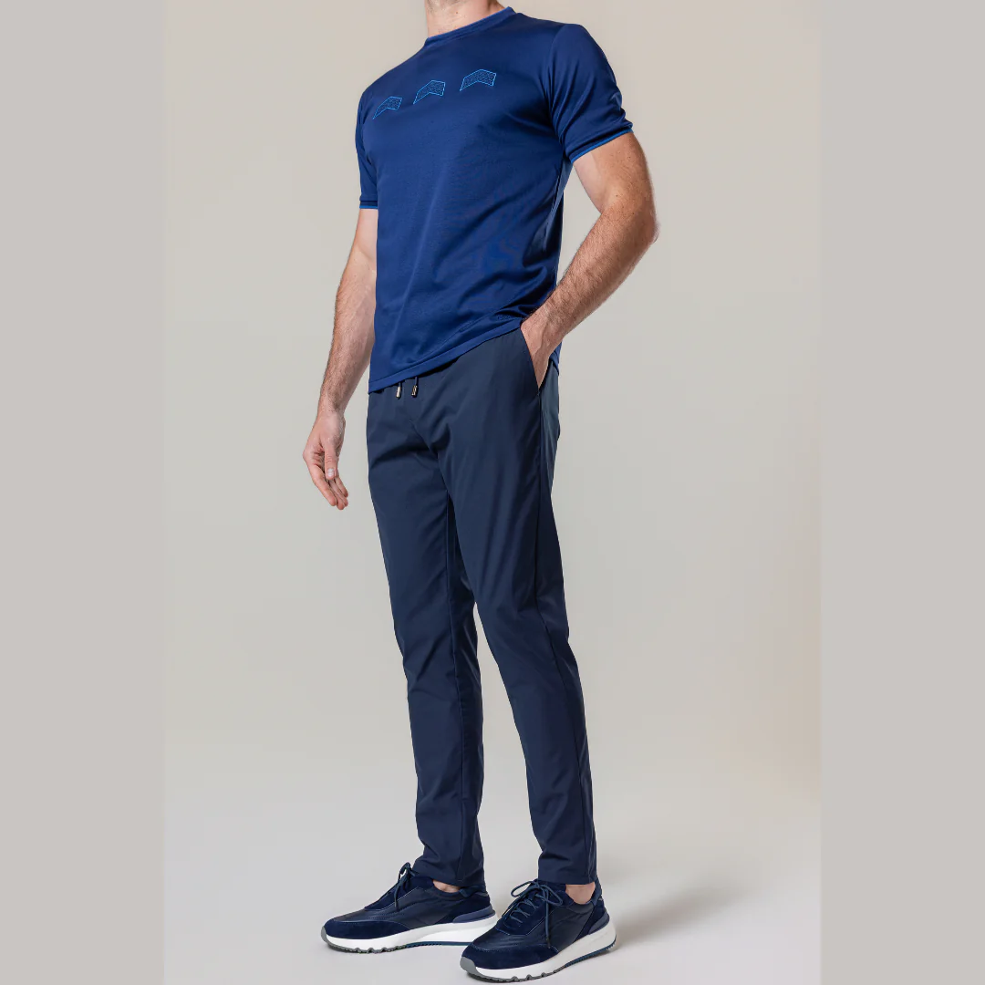 Navy Tech Pants - Image 4