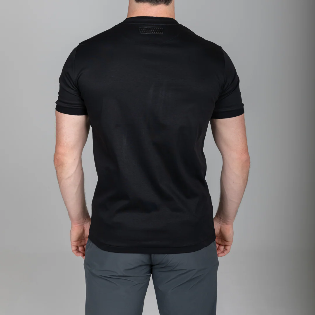 Premium Black Triangle T-Shirt - Image 7