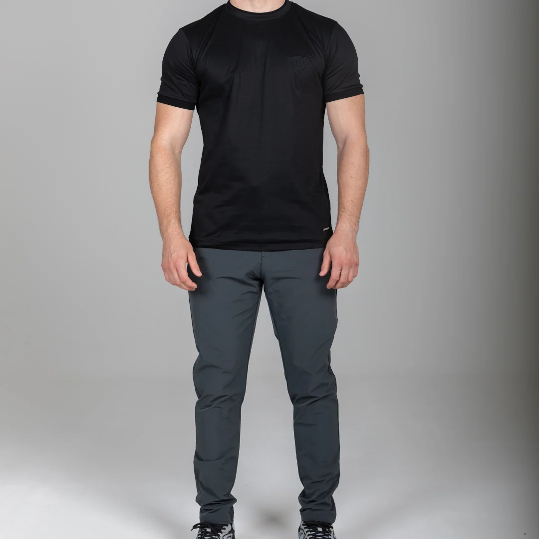 Premium Black Triangle T-Shirt - Image 8