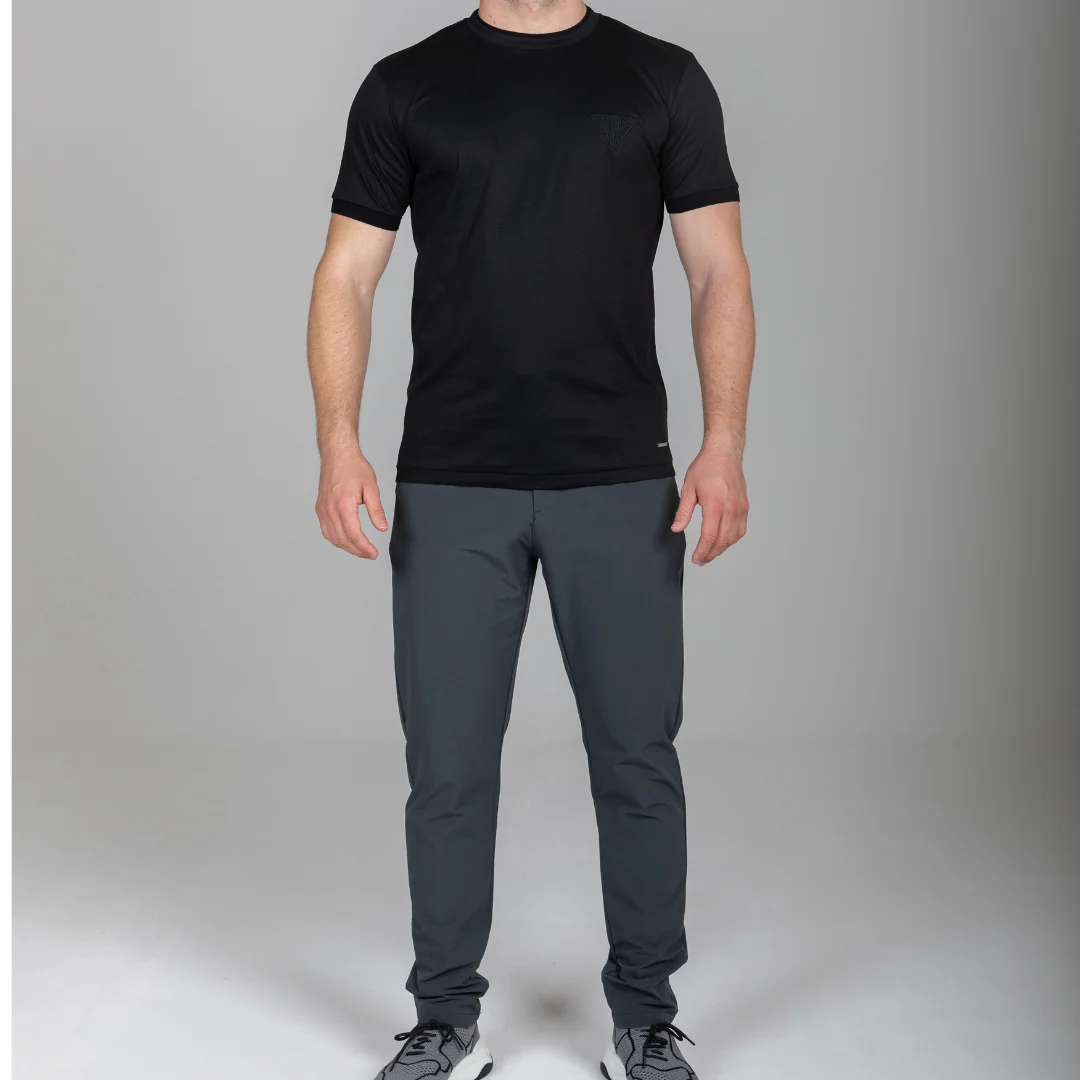 Premium Black Triangle T-Shirt - Image 9