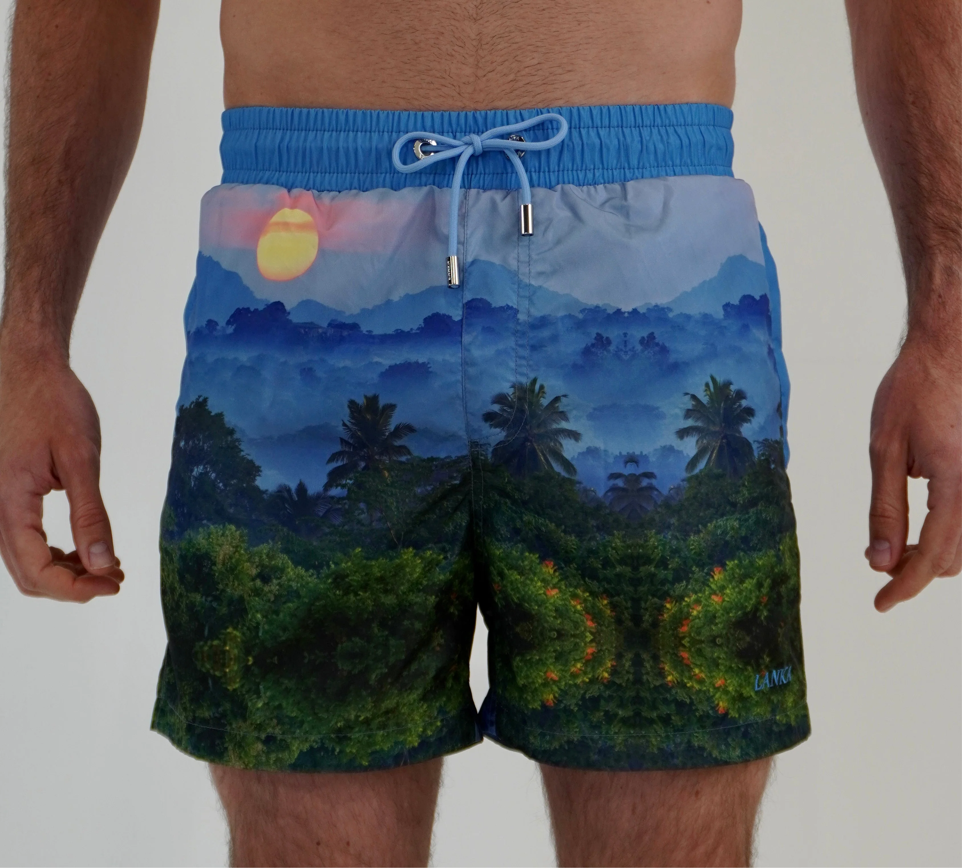 Sri Lanka Sunrise Swim Shorts - Image 5