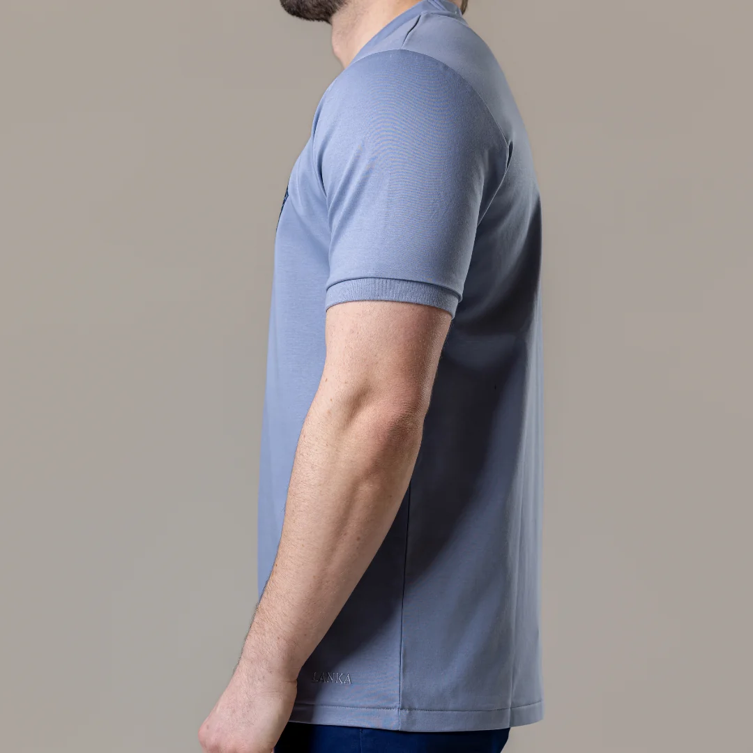 Steel Blue Diamonds T-Shirt - Image 15