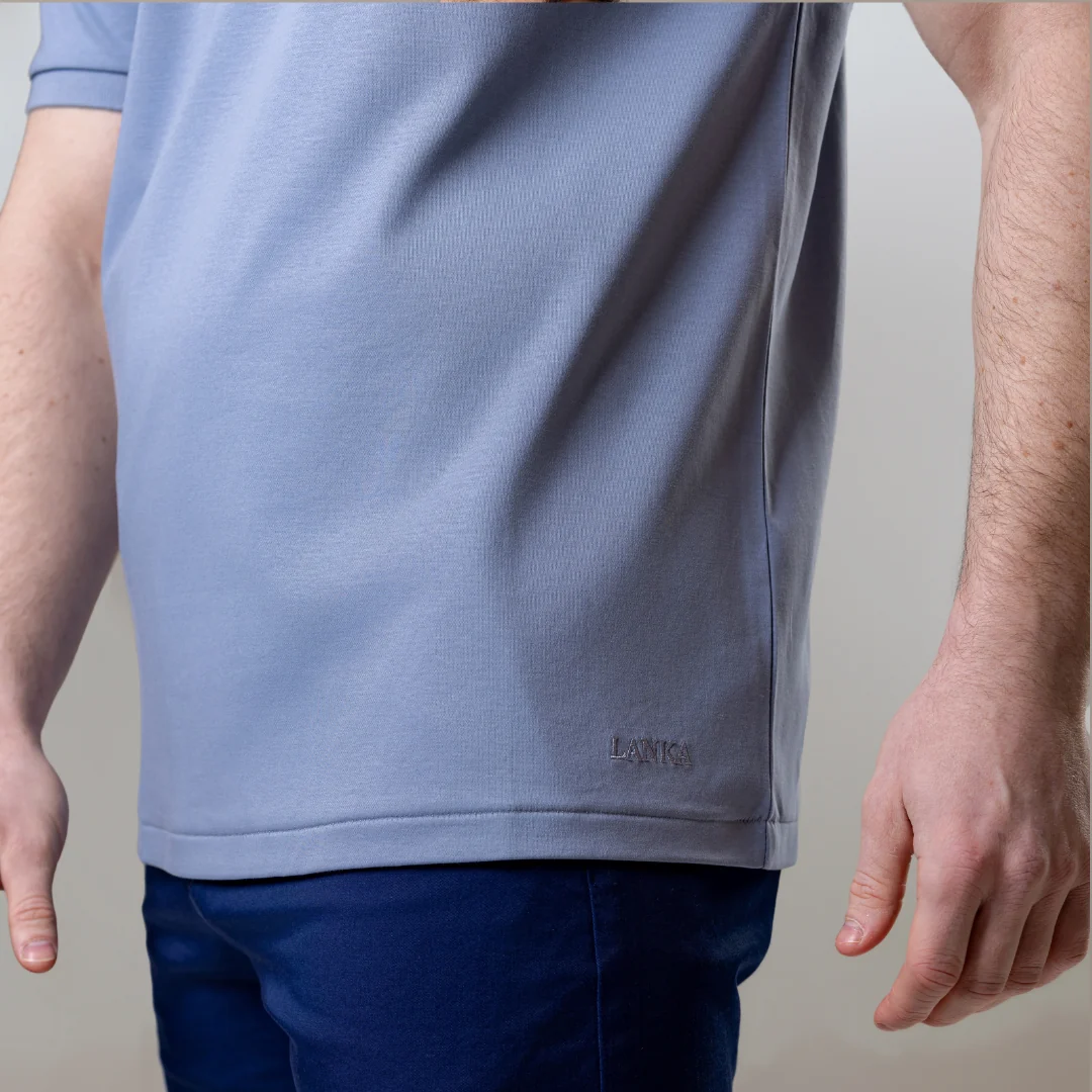 Steel Blue Diamonds T-Shirt - Image 3