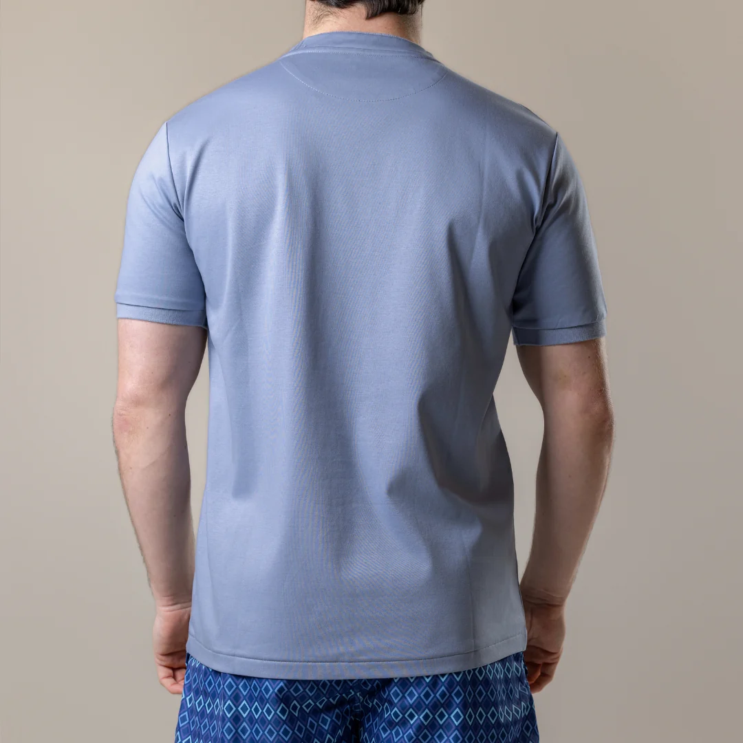 Steel Blue Diamonds T-Shirt - Image 7