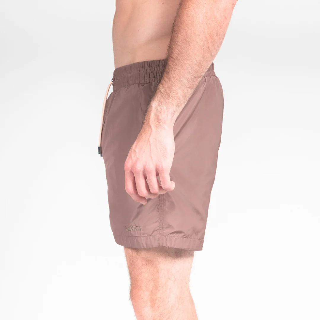 Taupe Swim Shorts - Image 11