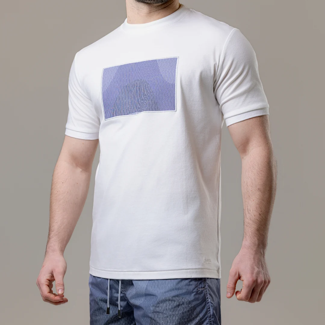 White Waves T-Shirt - Image 5