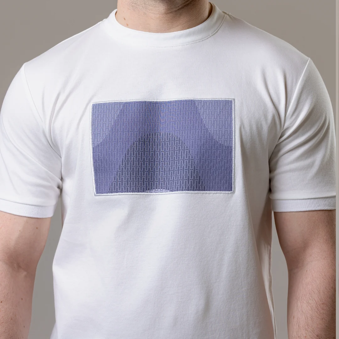 White Waves T-Shirt - Image 7